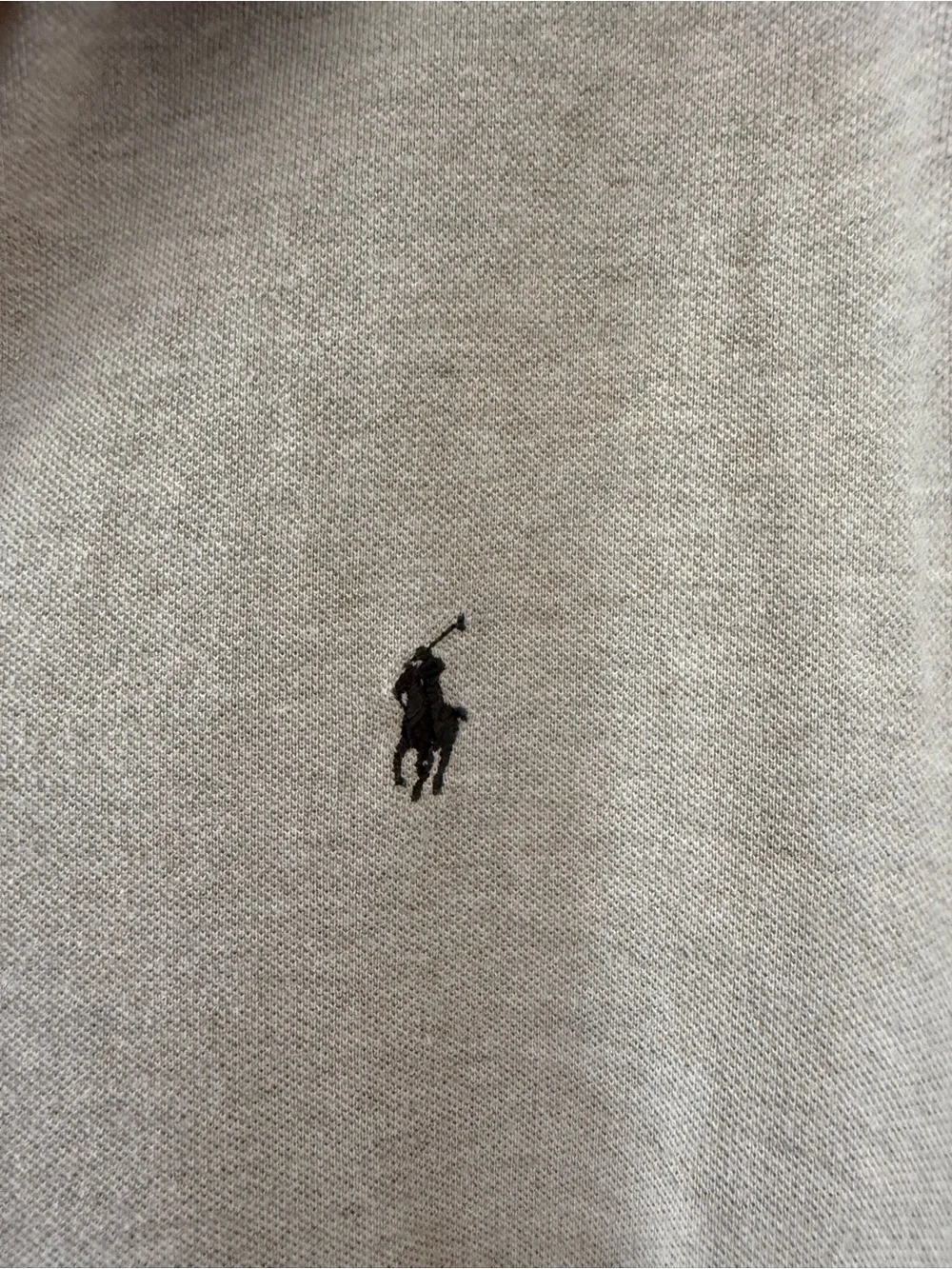 Polo Ralph Lauren Men's Beige/Tan Polo Shirt with Embroidered Pony XXL Slim Fit